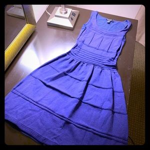 2/$20 INC Macy’s Blue Purple Chic Sweater Dress S